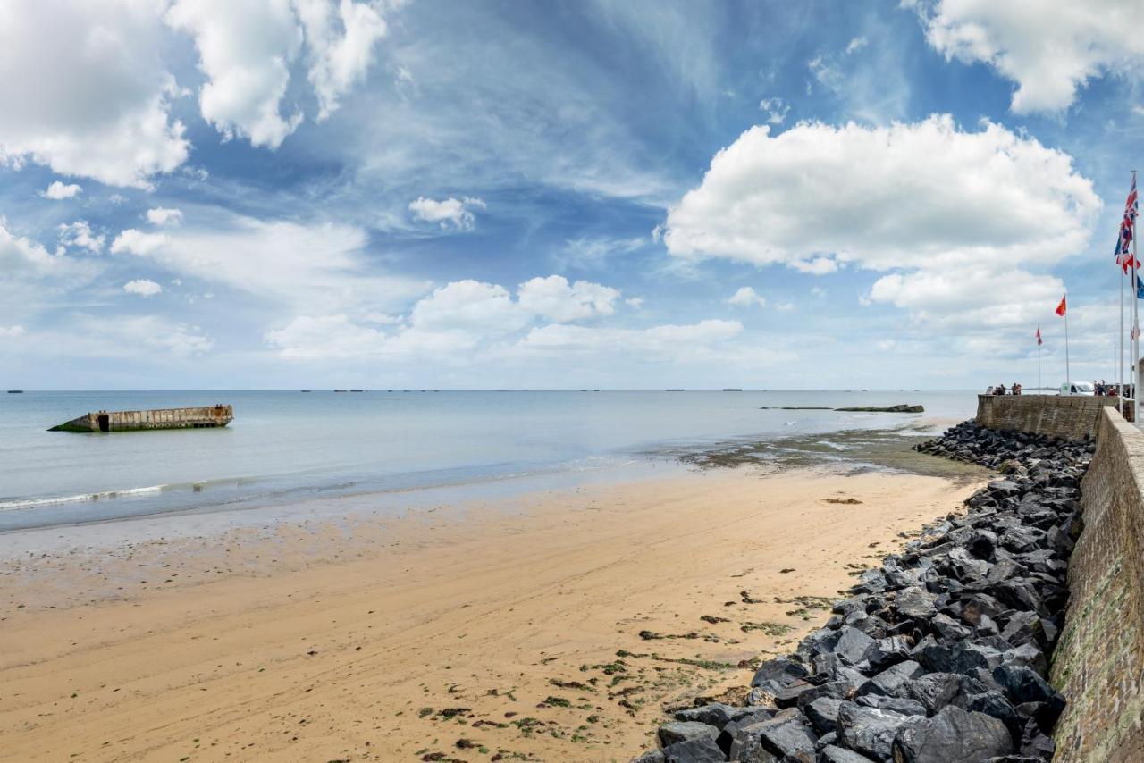 Joli Appartement - 4Min A Pieds De La Plage Asnelles Exteriör bild