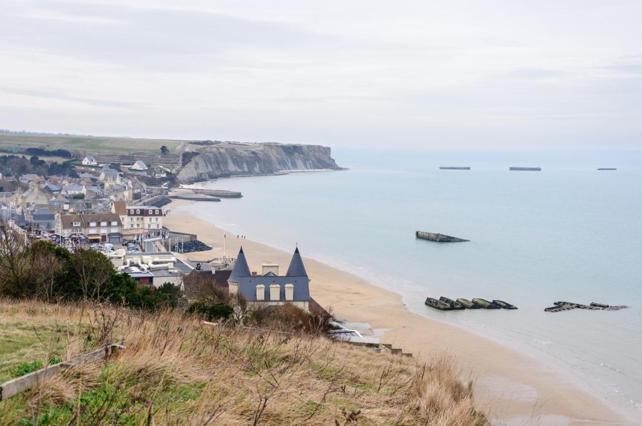 Joli Appartement - 4Min A Pieds De La Plage Asnelles Exteriör bild