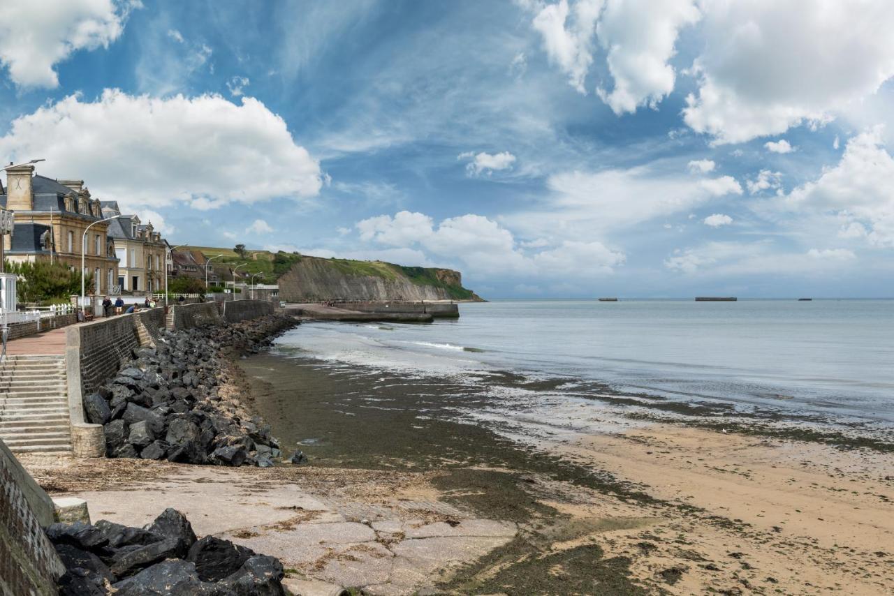 Joli Appartement - 4Min A Pieds De La Plage Asnelles Exteriör bild